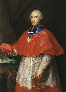 Pompeo Batoni Portrait of Cardinal Jean Francois Joseph de Rochechouart oil painting